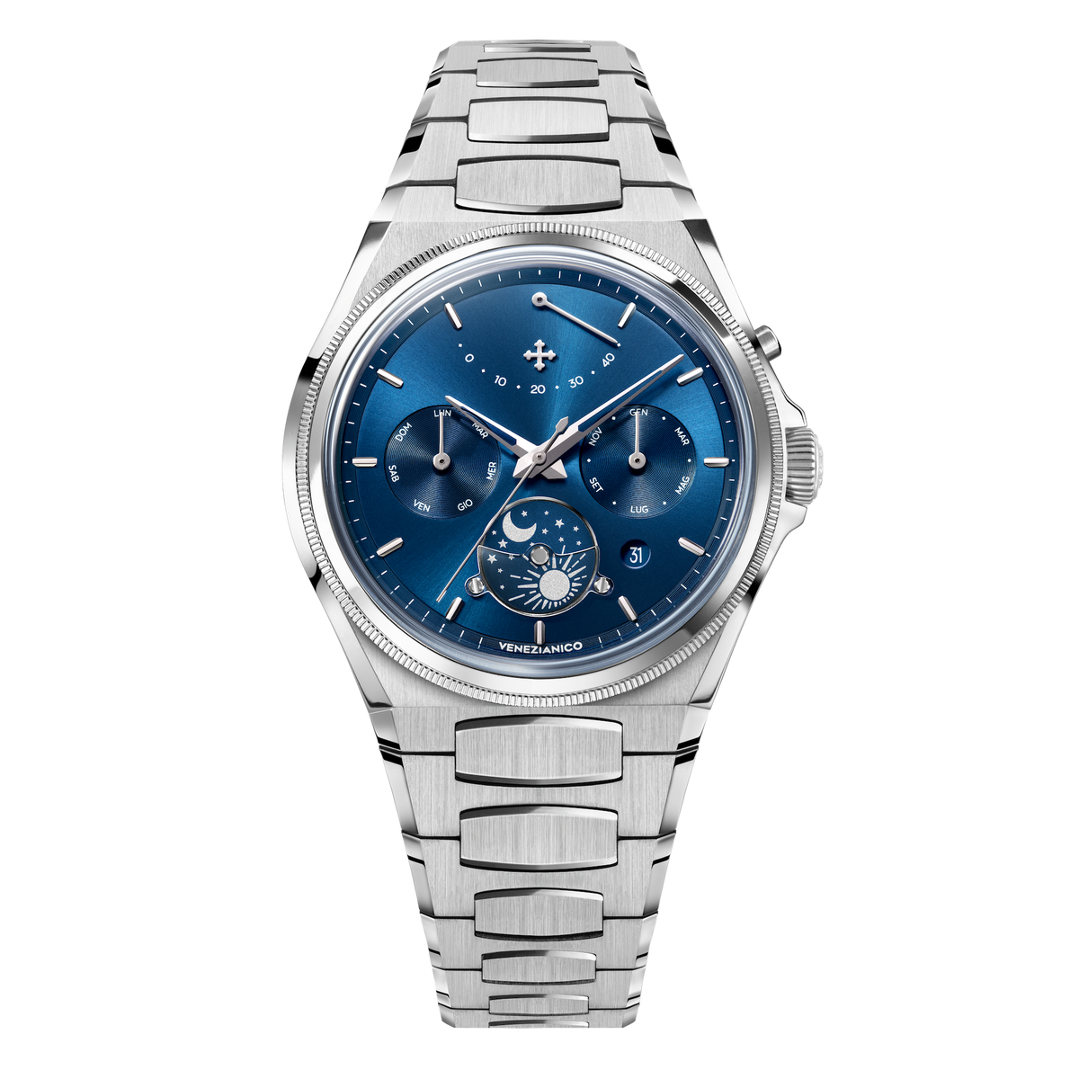 Venezianico Arsenale Calendario Blue 6221580C front view